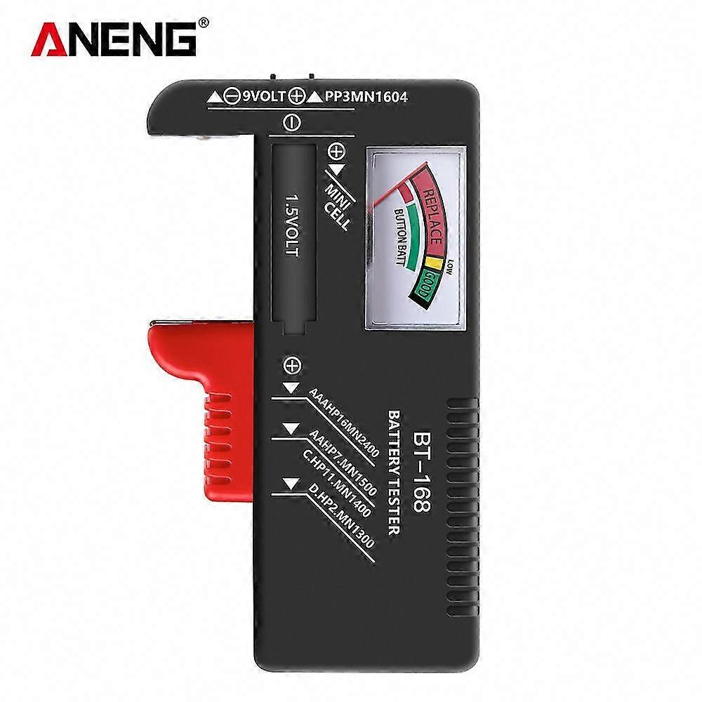 Universal Battery Tester for AA AAA C D 9V 1.5V Button Battery with LCD Display 11x6.1x2.5CM