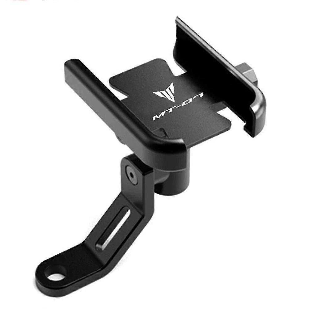 For Yamaha Mt07 Mt-07 Fz07 2014-2020 2021 2022 Motorcycle Accessories Cnc Handlebar Mirror Mobile Phone Bracket Gps Stand Holder