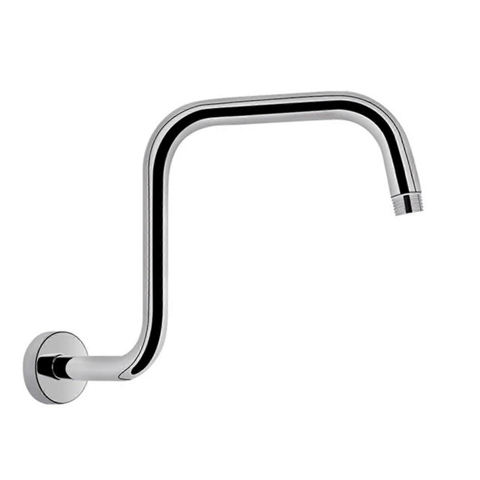 Shower Head Extension Arm 13inch Bracket With Ceiling Mount Rainfall Shower Arm