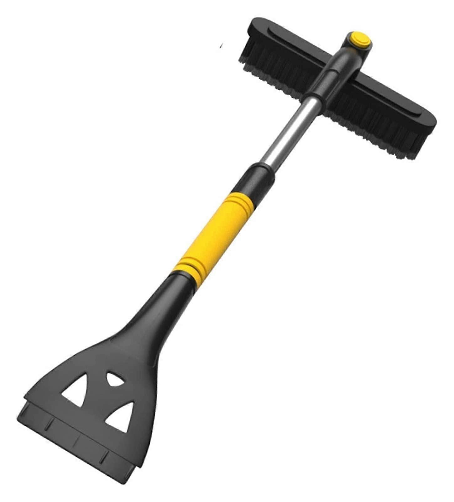 Car Snow Brush and Ice Scraper, Detachable Broom with Foam Grip for Auto Windshield, Travel-Friendly, Lightweight Design