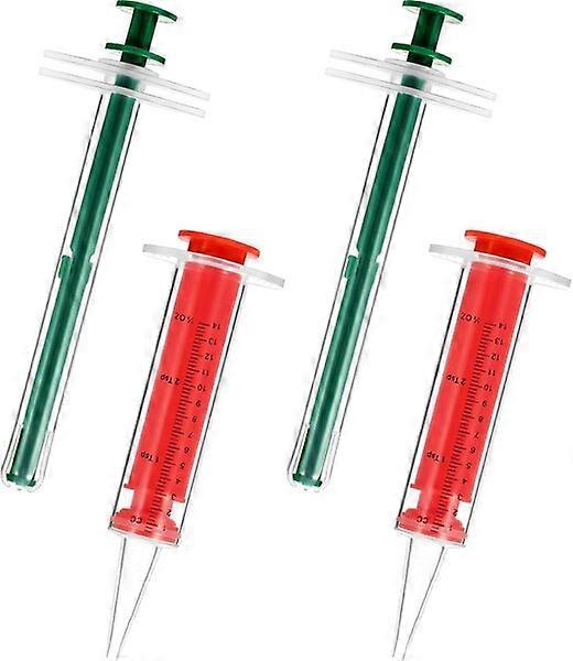 Pet syringe, 4-piece set, portable, durable and reusable