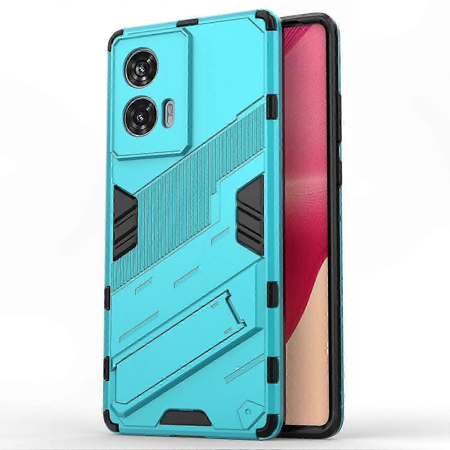 Shockproof Hybrid PC+TPU Case with Kickstand for 5G Smartphones