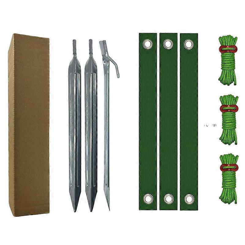 Tree stump support straps, 9-piece set, windproof for tree protection and suitable for multiple scenarios