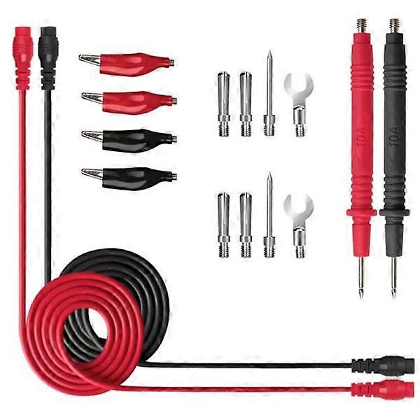 16-in-1 Multifunctional Free Combination Multimeter Test Lead Kit, Silicone Test Lead, Electronic Test Probe Kit
