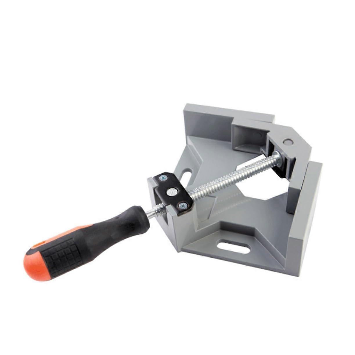 Woodworking Right Angle Clamp - Heavy-Duty Adjustable Tool for Precise Framing and Drilling Tasks