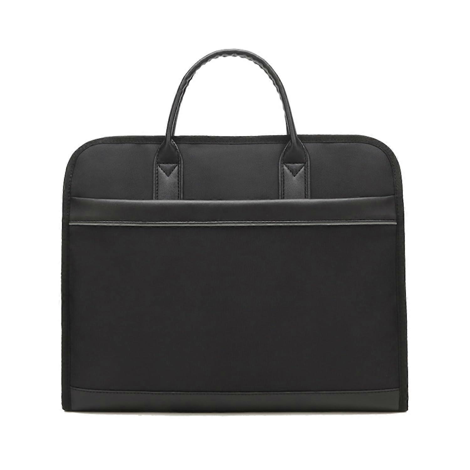 Waterproof Nylon Portable Briefcase, DoubleLayer, Capacity, BuiltIn Water Cup Holder, 1Piece