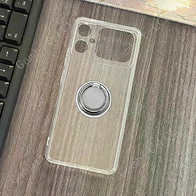 For Cubot A20 A 20 CubotA20 675 Back Ring Holder Bracket Phone Case Soft TPU Original Shockproof Cover