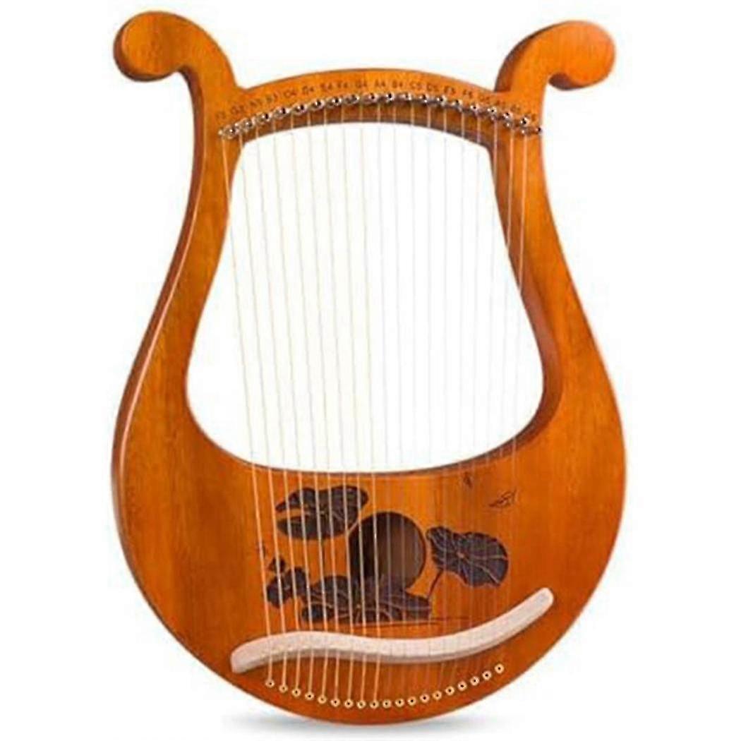 Lyre Harp 19 String Beginners Harp,Portable 19-Tone Small Harp 19-S...
