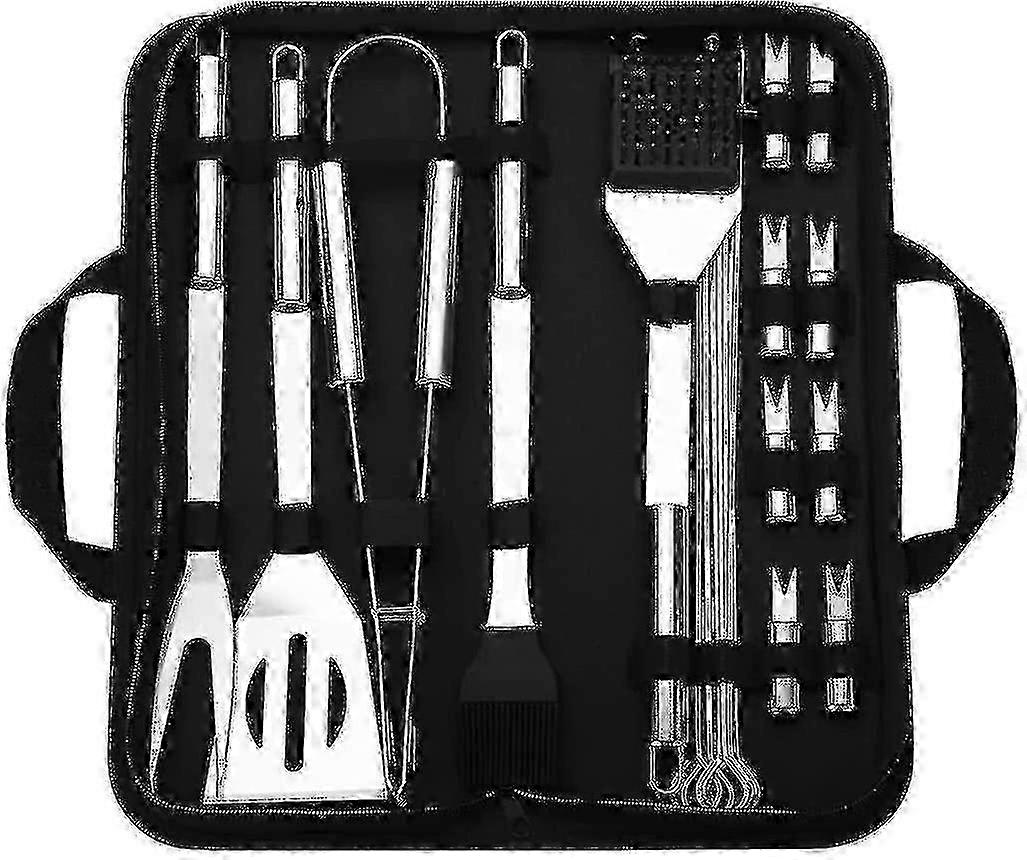 Complete 20-Piece BBQ Set for Perfect Outdoor Dining Experiences