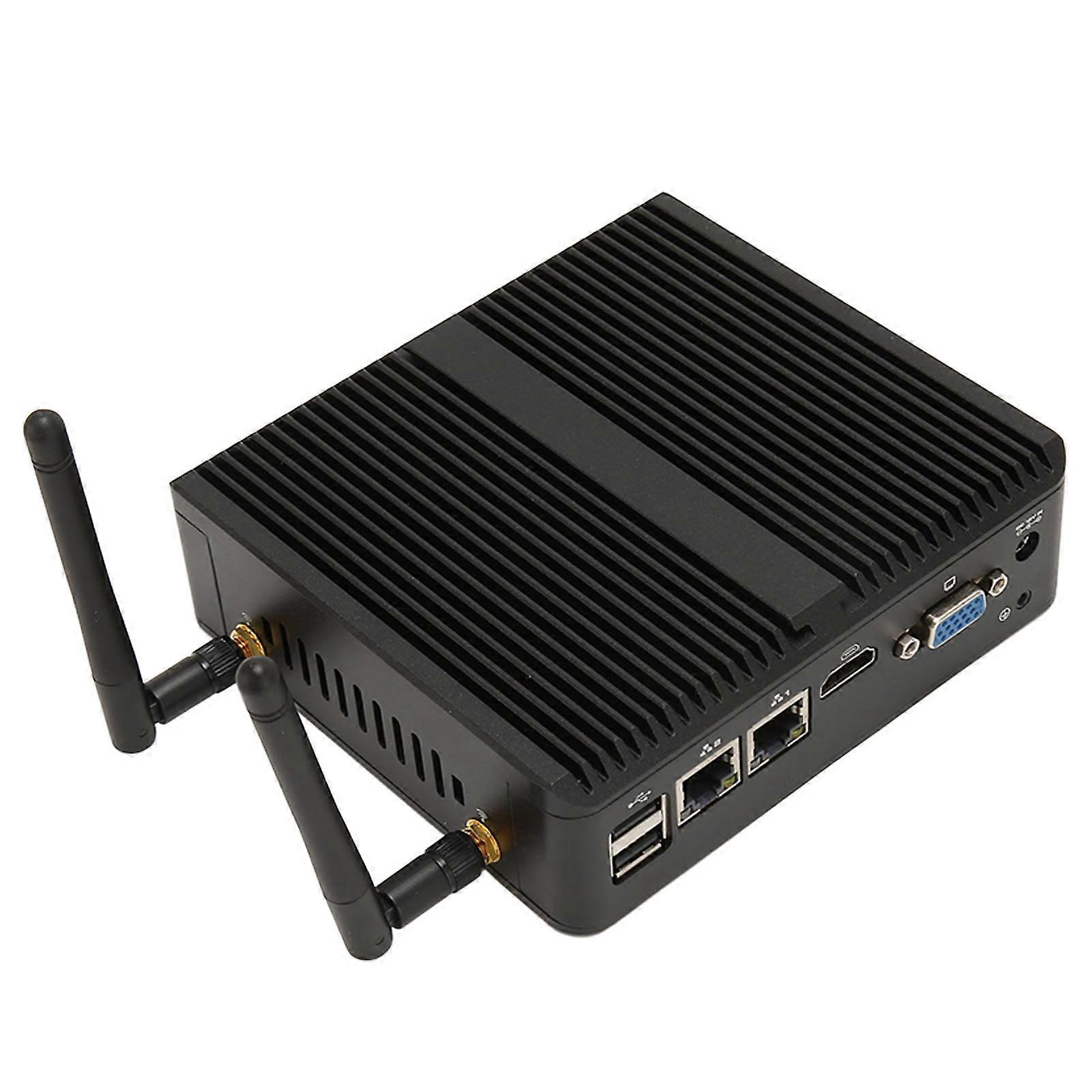 Mini-PC J4125 8 GB DDR4 1 TB Lüfterloses Dual-LAN 125 x 40 x 135 mm