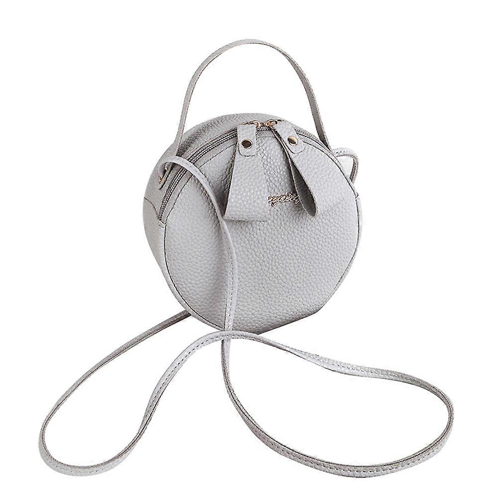 PU Litchi Stripe Diagonal Bag for Storage Use Perfect for Daily Phone and Makeup Combo
