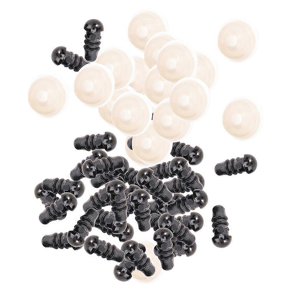 Plush Toy Eyes Plastic Dolls Eyes for DIY 1Set Decorative Simulated Accessories
