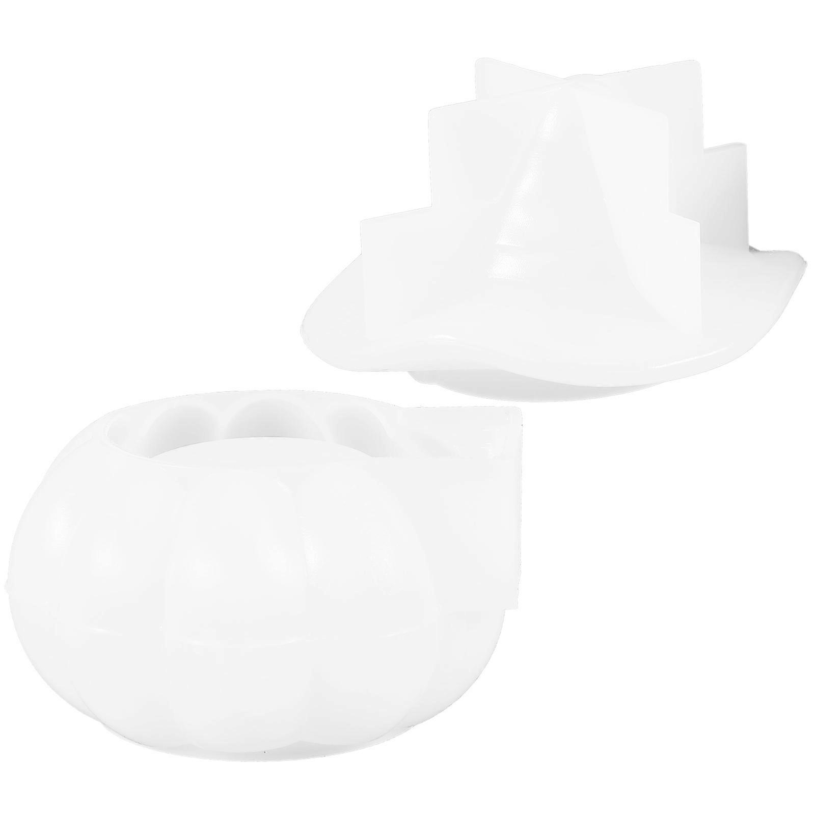 Halloween Silicone Pumpkin Mold for Storage Jar 1Set Kitchen Use