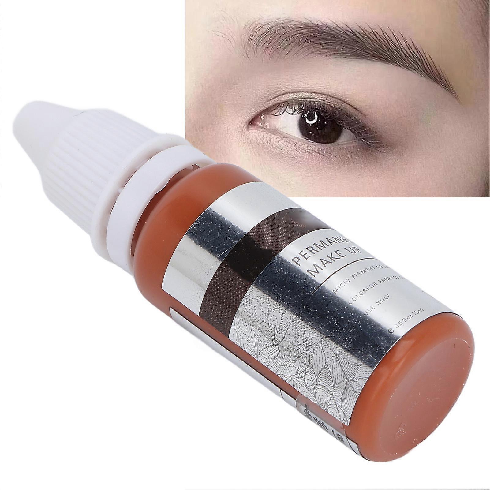 Semi Permanent Microblading Tattoo Pigment 15ml Orange Brown