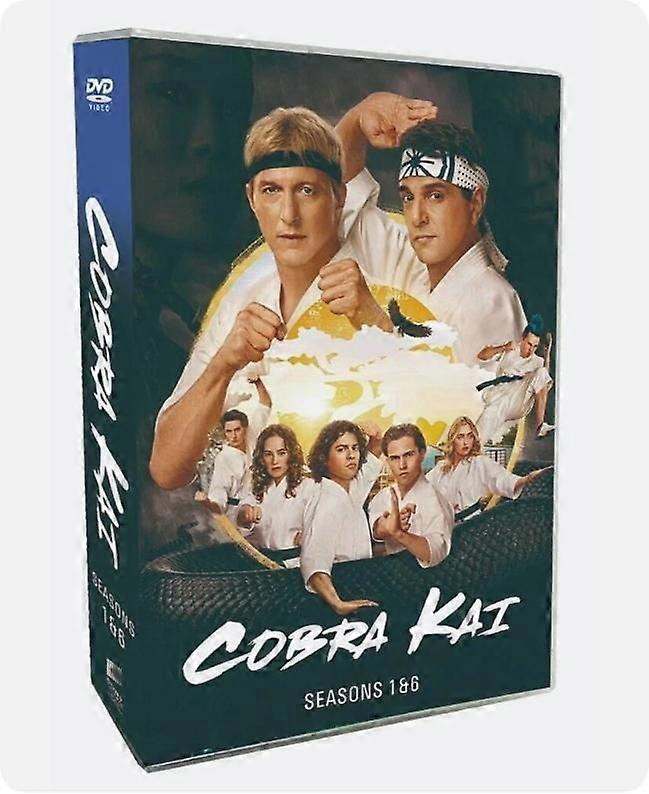 New Box Set Cobra Kai Seasons 1- 6 DVD 14-Disc english version