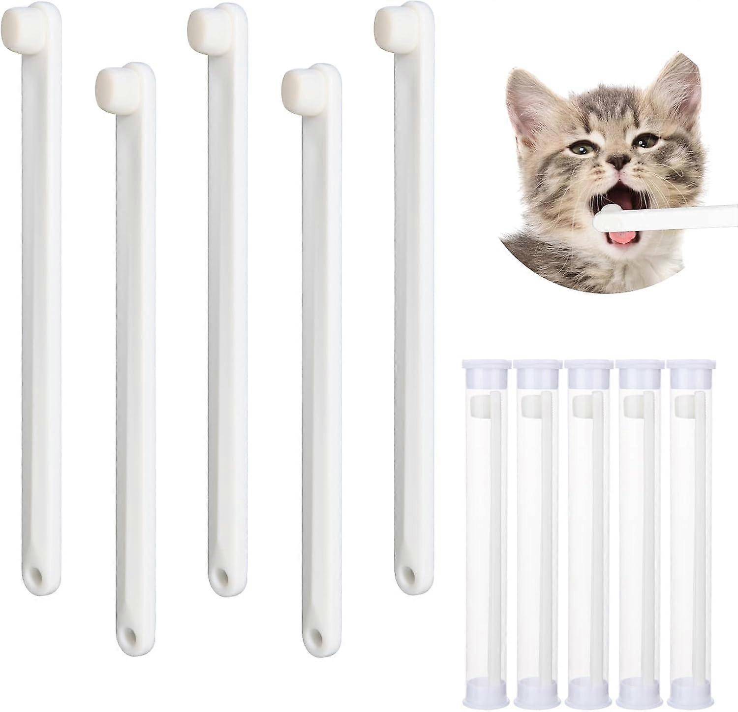 Small Toothbrush 5 Set, Puppy Dogs Pet Tooth Cleaning Kit