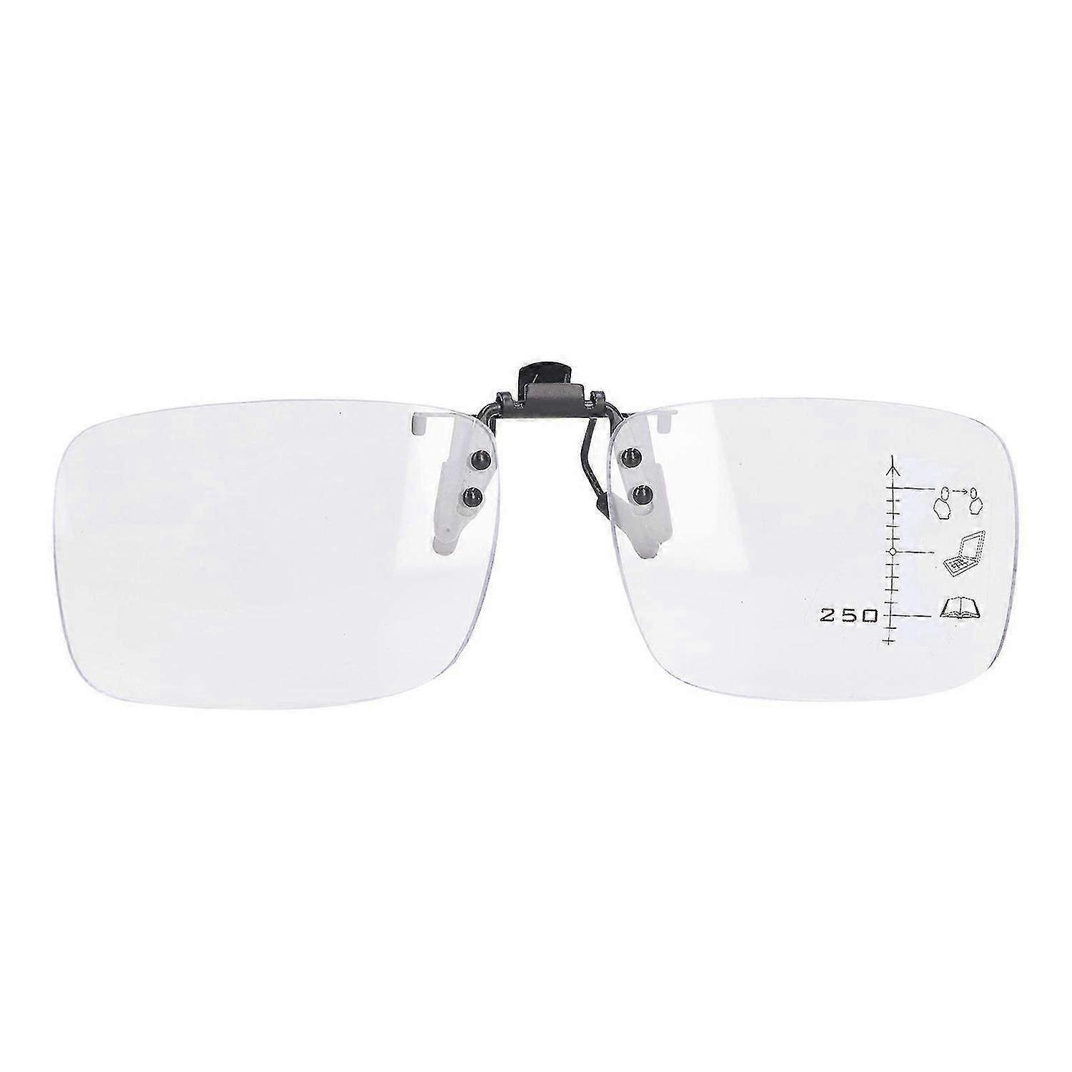2025 Latest Model Multifocus Reading Glasses Blue Lighting Blocking Clear Eyes...