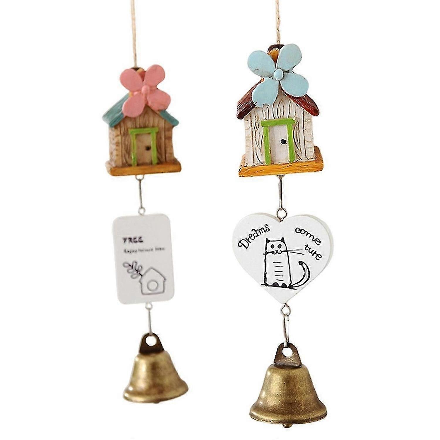 Resin Wind Chime Copper Bell Crafts (A)