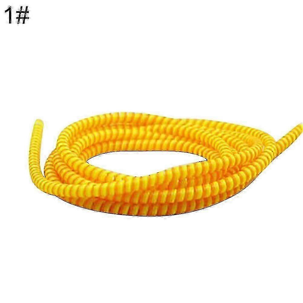 1.4m espiral usb cabo de carga fone de ouvido protetor protetor de cobertura de fio Winder
