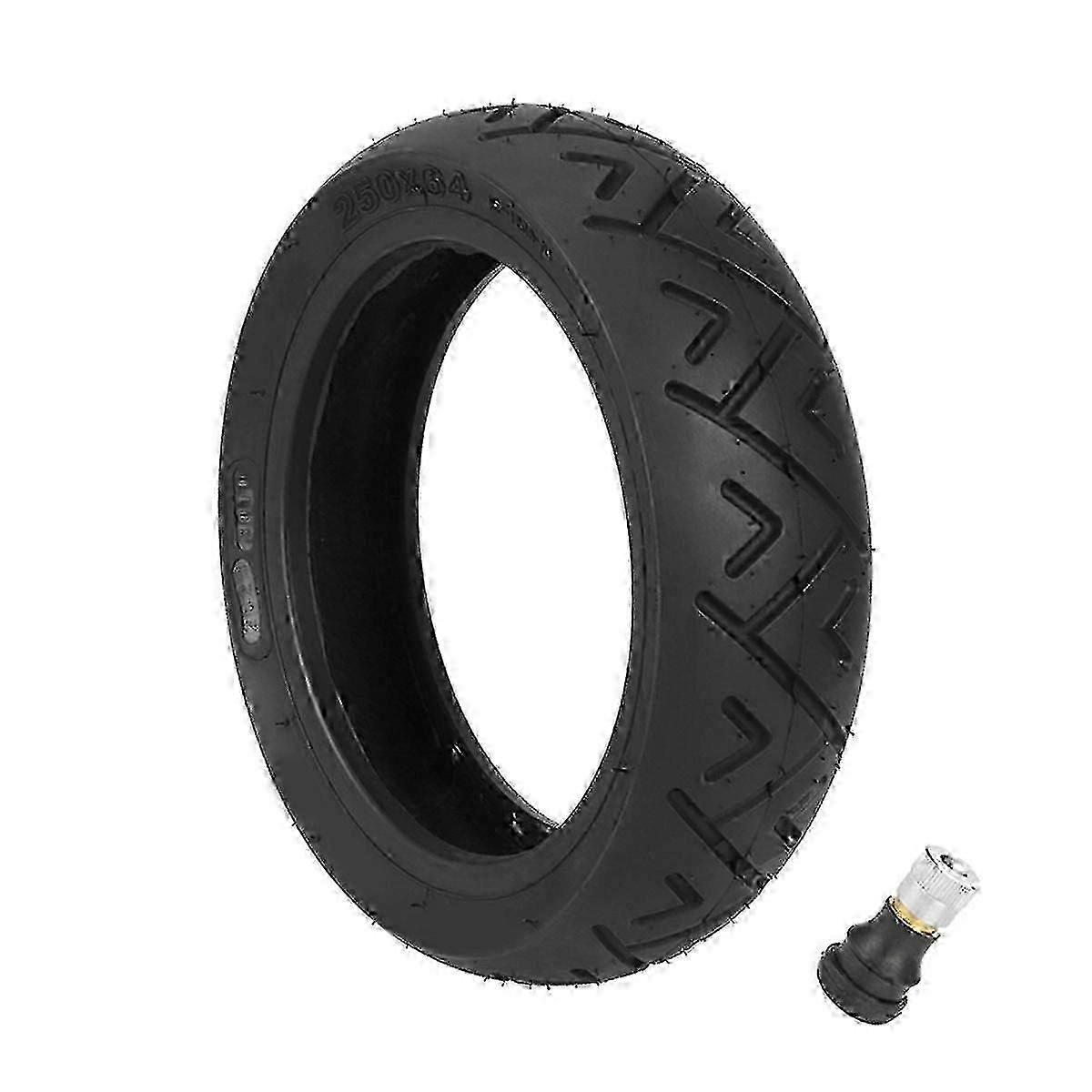 2025 250x64 Road Pattern Tubeless Tire For 4 Ultra/4 Lite Electric Scooter Anti- Tire