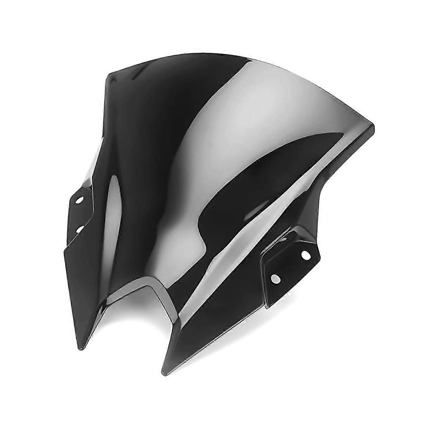 Front Windshield Deflector Windshield Fairing Kit  Black