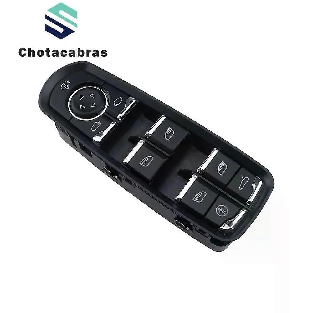 Apply Front Left Power Window Switch Button For Porsche Cayenne Macan Panamera 2011-2017 7PP959858RDML 7PP959858MDML