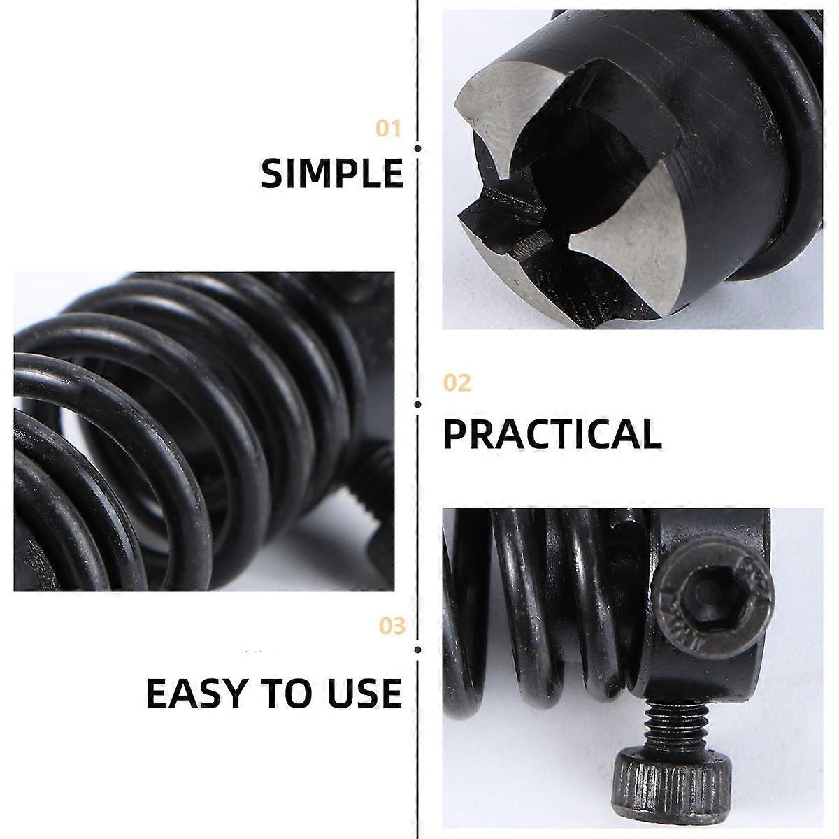 Tapping Hole Sinking Chamfering Cylindrical Instrument for Manufacturers Industrial Equipment Mass Production Black 1Set