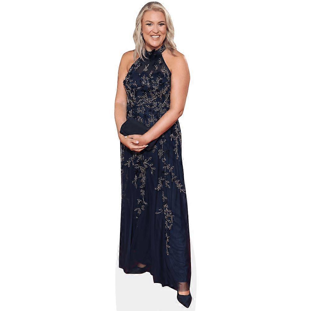 Sara Davies (Blue Dress) Cardboard Cutout (lifesize OR mini size). Standee. Stand Up.