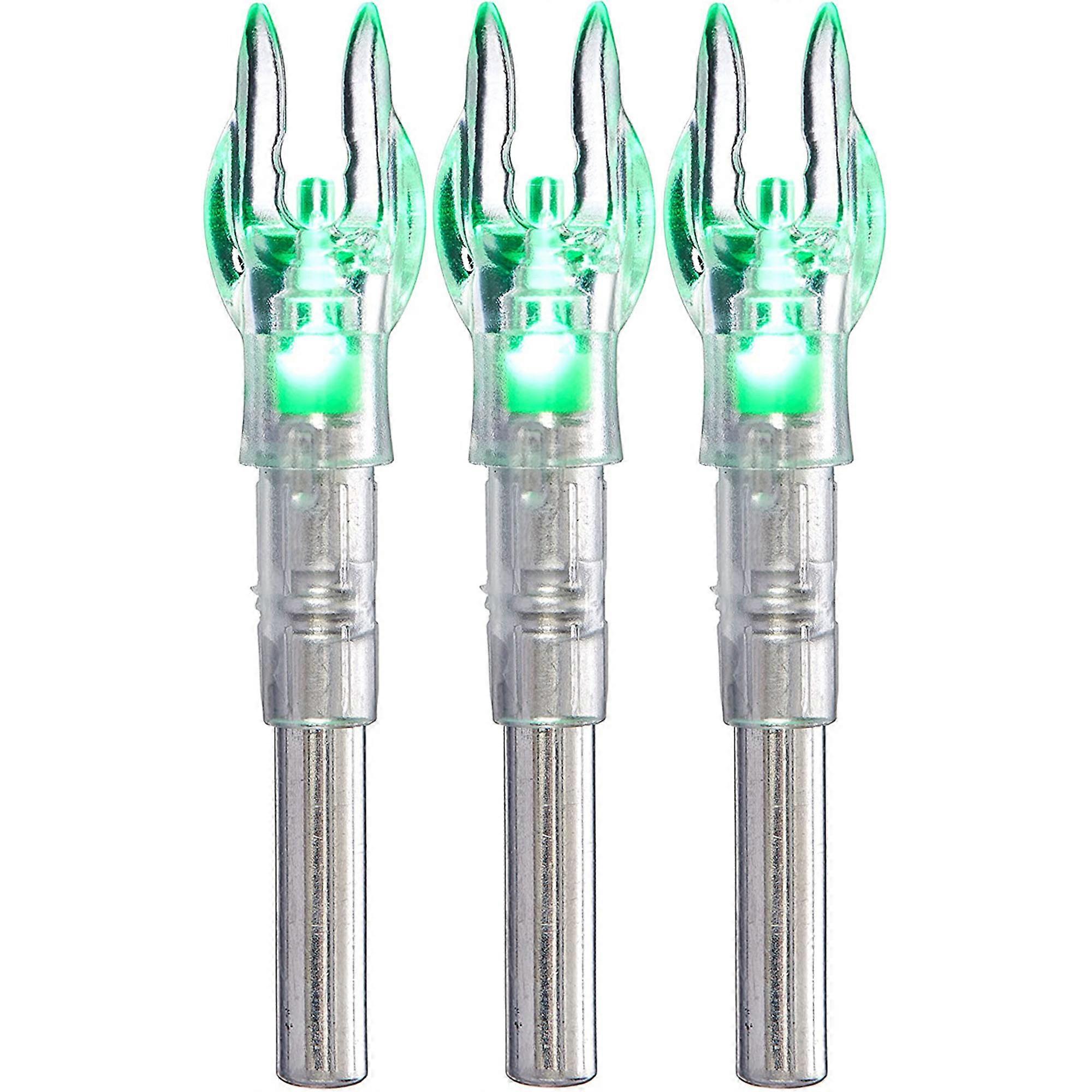 Nockturnal Green Lighted X-Nock 3-Pack