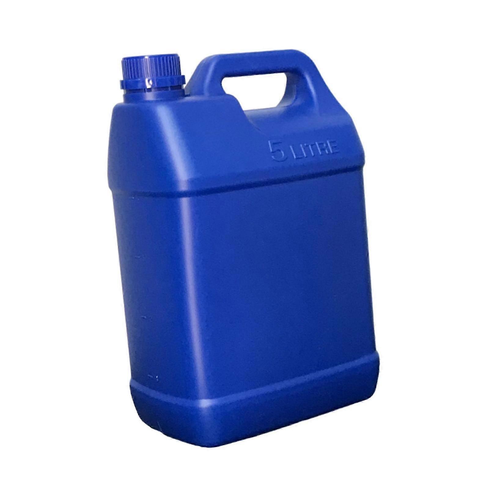 Hdpe Jug 5 L Water Carrier Storage Tank For Water Liquids Cleaning Solutions White With Scale