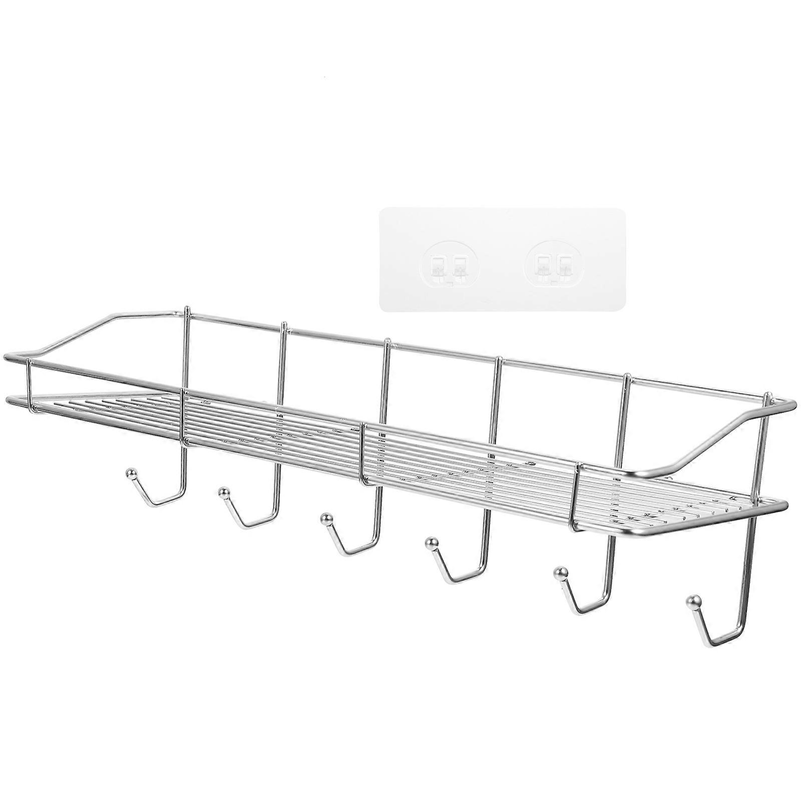 Shower Shelf Storage Rack Stainless Steel for Storage Use