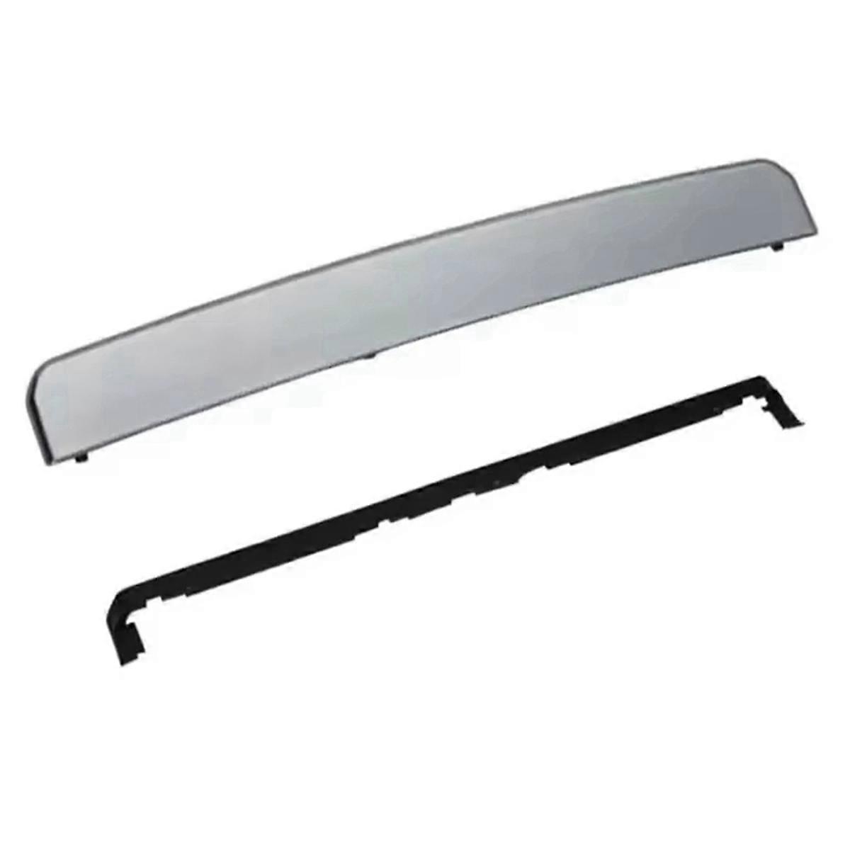 Car Front Central Ashtray Cover Push-Pull Bright Strip Chrome