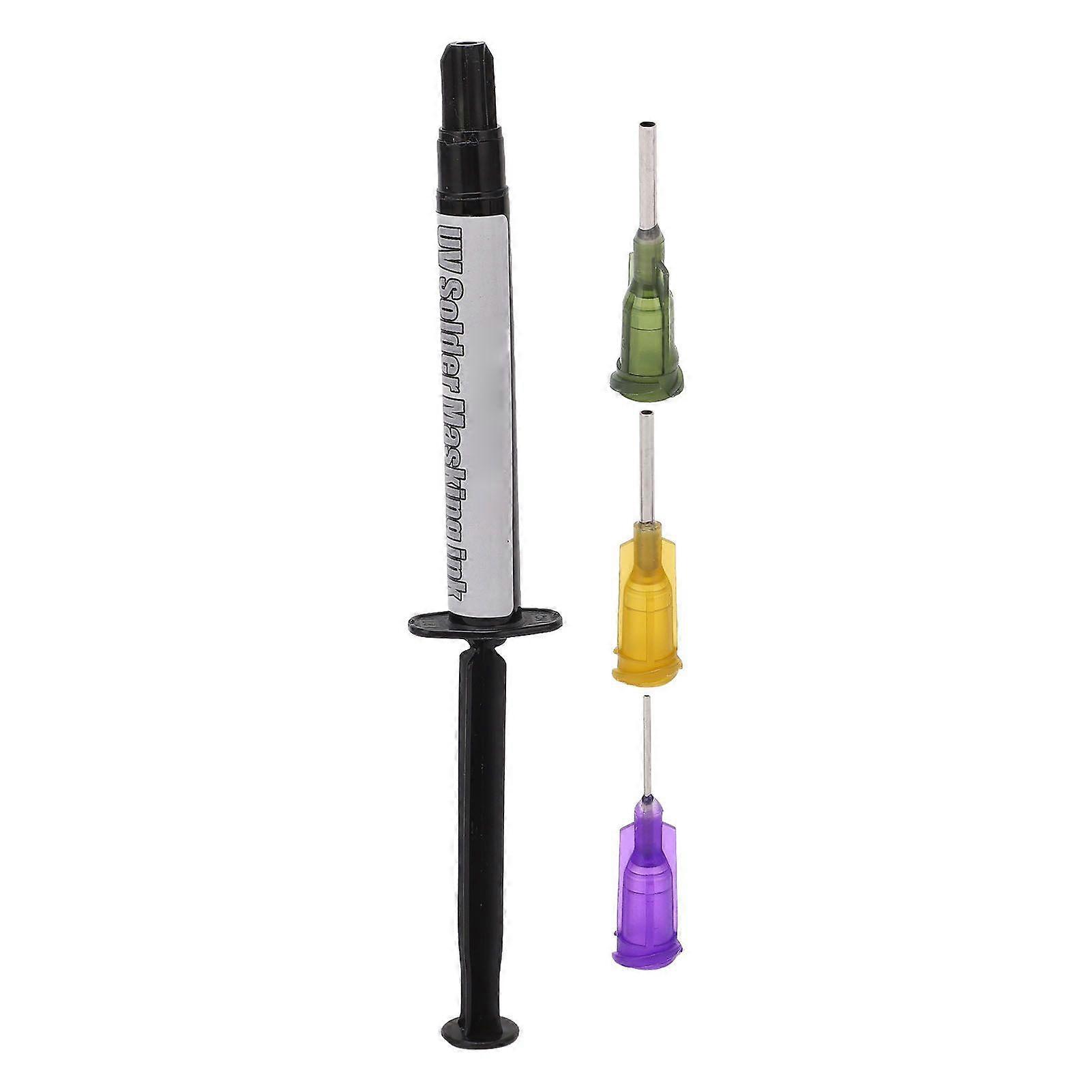 UV Light Curing Solder Mask Ink Curable Soldering PCB BGA Motherboard Repair Paint Black Oil