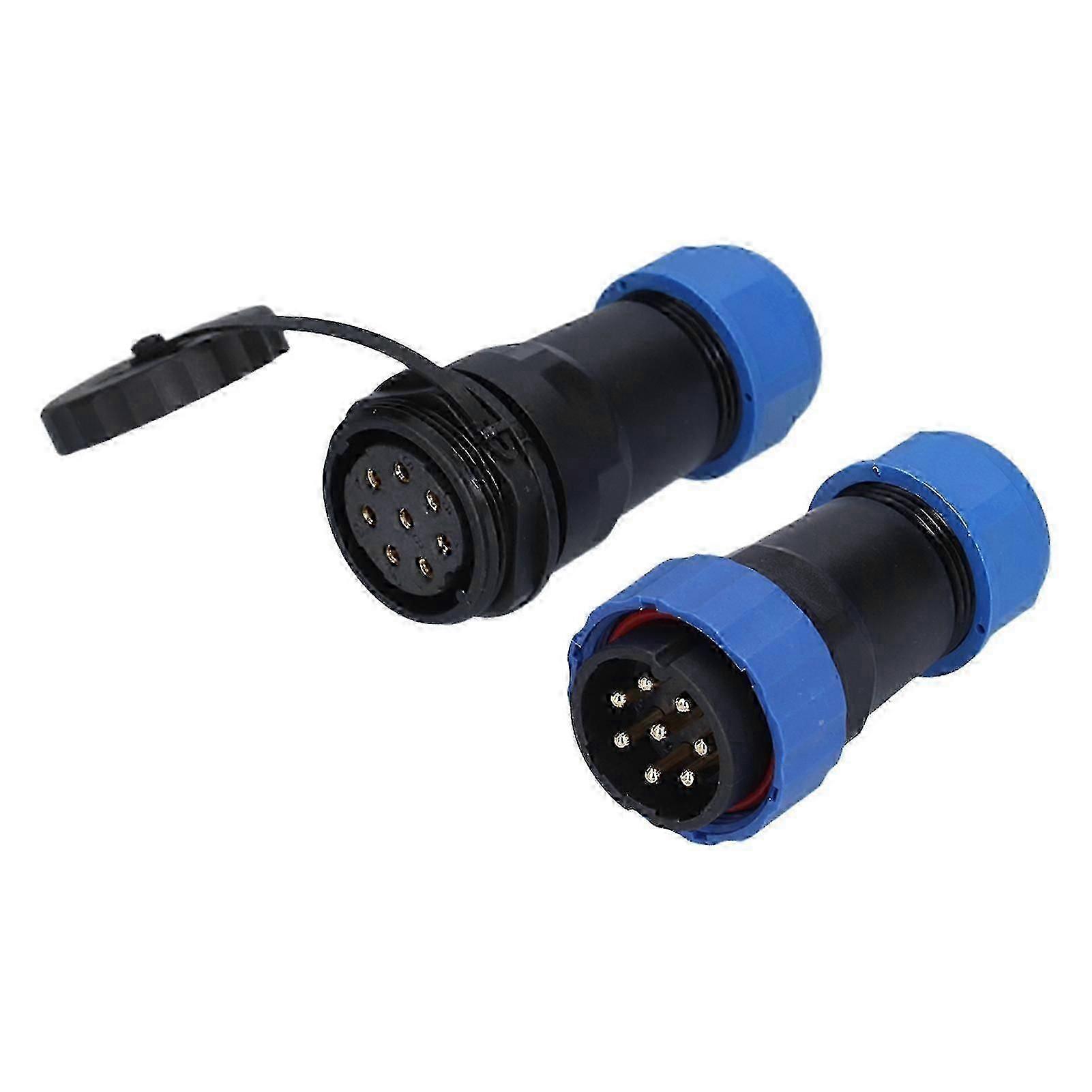 8-Pin Aviation Connector Set, Waterproof and Antioxidant for Diverse Uses