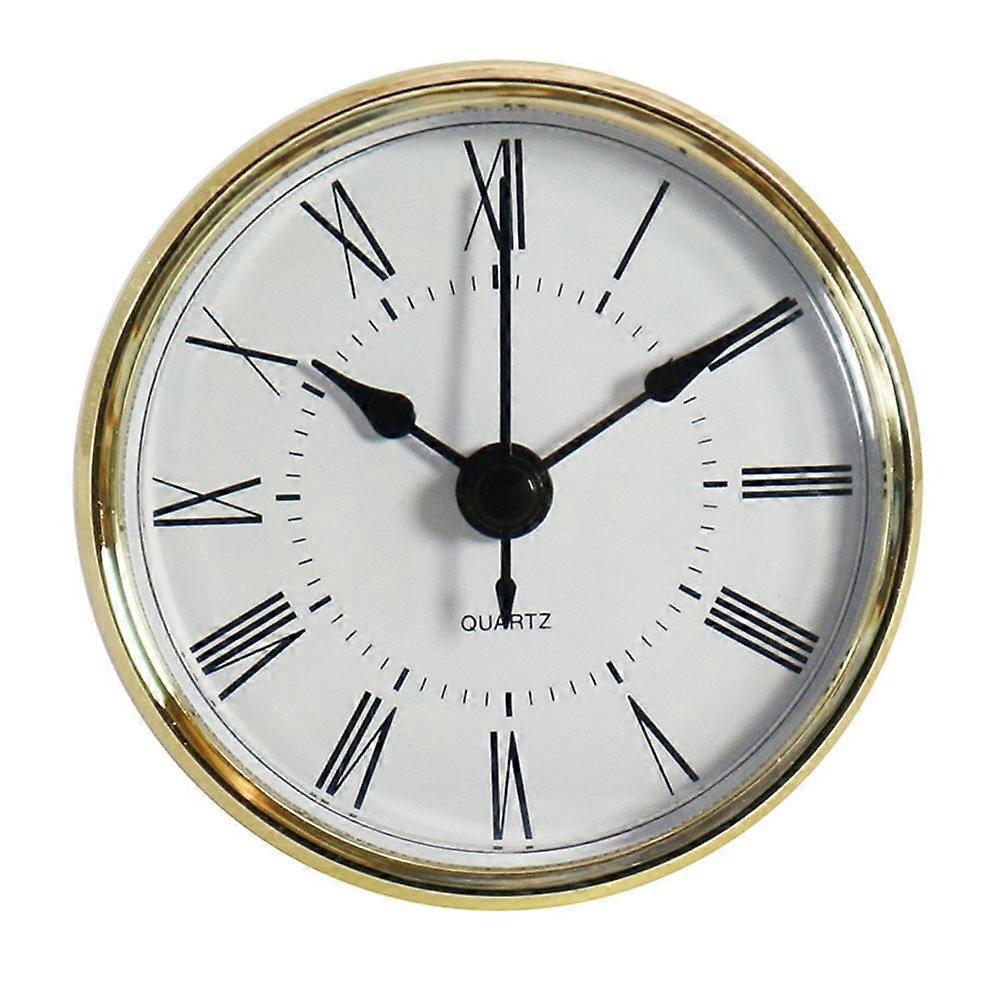 70Mm Quartz Clock Inserts Movement Mechanism Replacement Roman Arabic Numerals