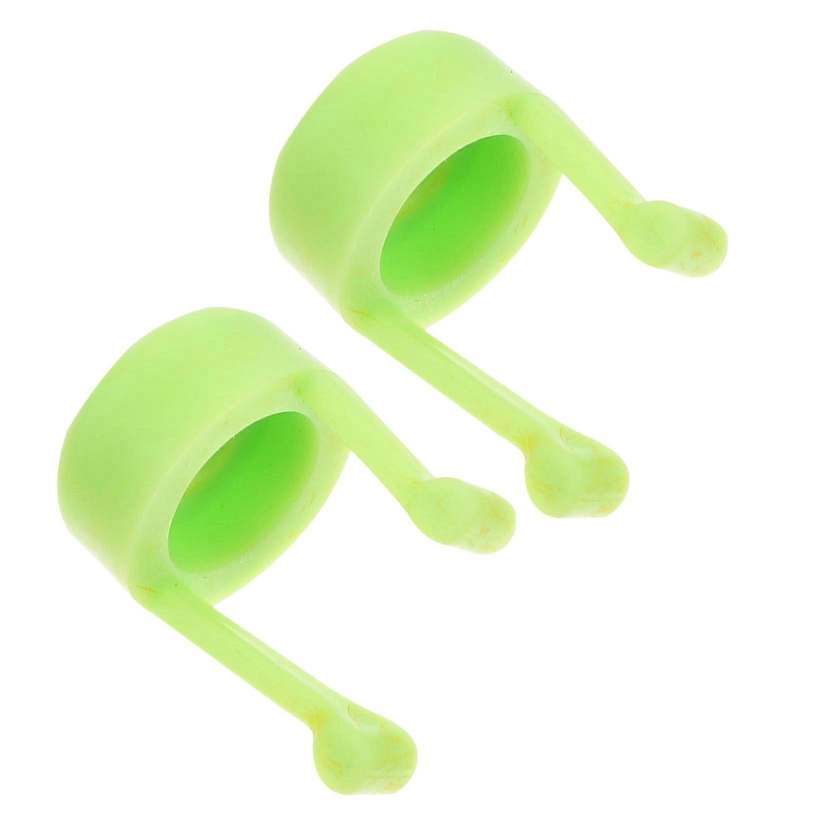 Eye Drops 2Pack Portable Silicone Storage Holders And Fixing Brackets For Easy Application Green