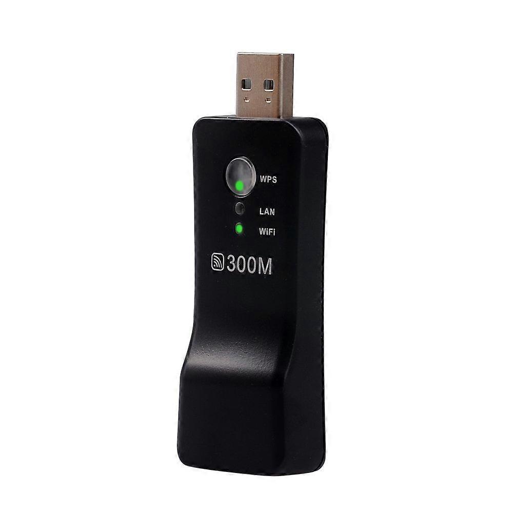 Wifi Range Extender 300Mbps USB Wifi Adapter Dongle Repeater TV Network Adapter Windows Mac Linux Compatible