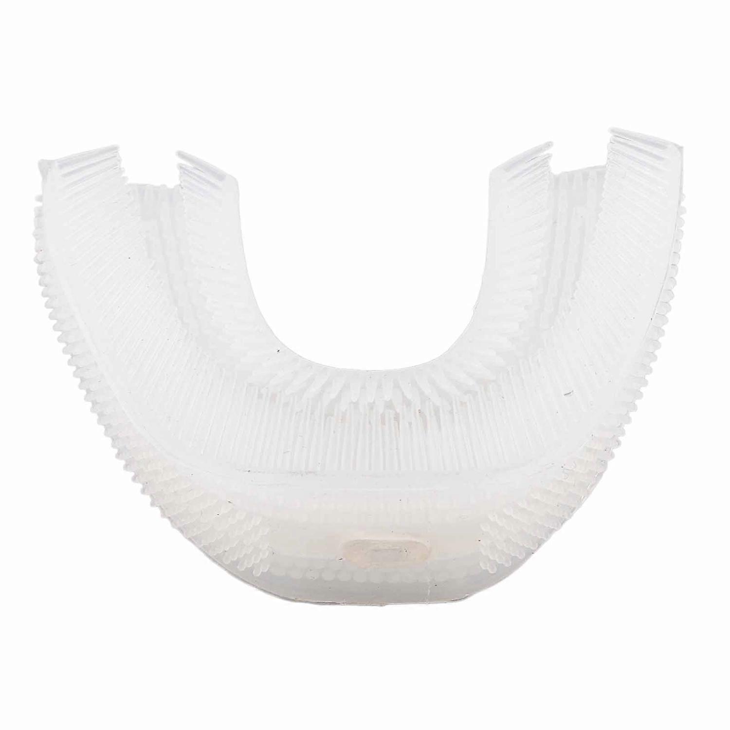 Feature:
1. Three rows of ultra‑fine, soft bristles cover the entire surface of the teeth for effici