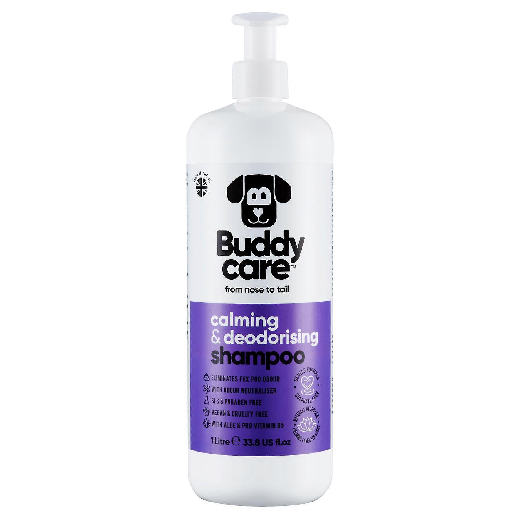 Buddycare - Calming & Deodorising Shampoo - Lavender - 1L