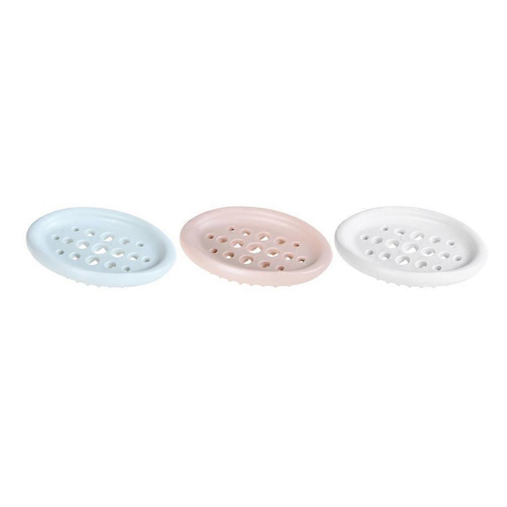Shower Soap Holder Soap Box Draining Tool Travel Accessory 3Set