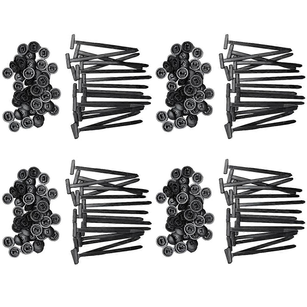 300PCS Nylon Cable Ties Universal Self-Locking Zip Ties for Fastening and Organizing Cables with Pin & Button Buckle