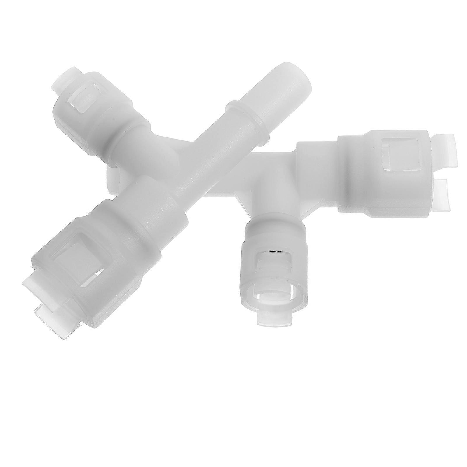 Heater Coolant Fitting ABS Hose Connector for 5Pairs Compatible