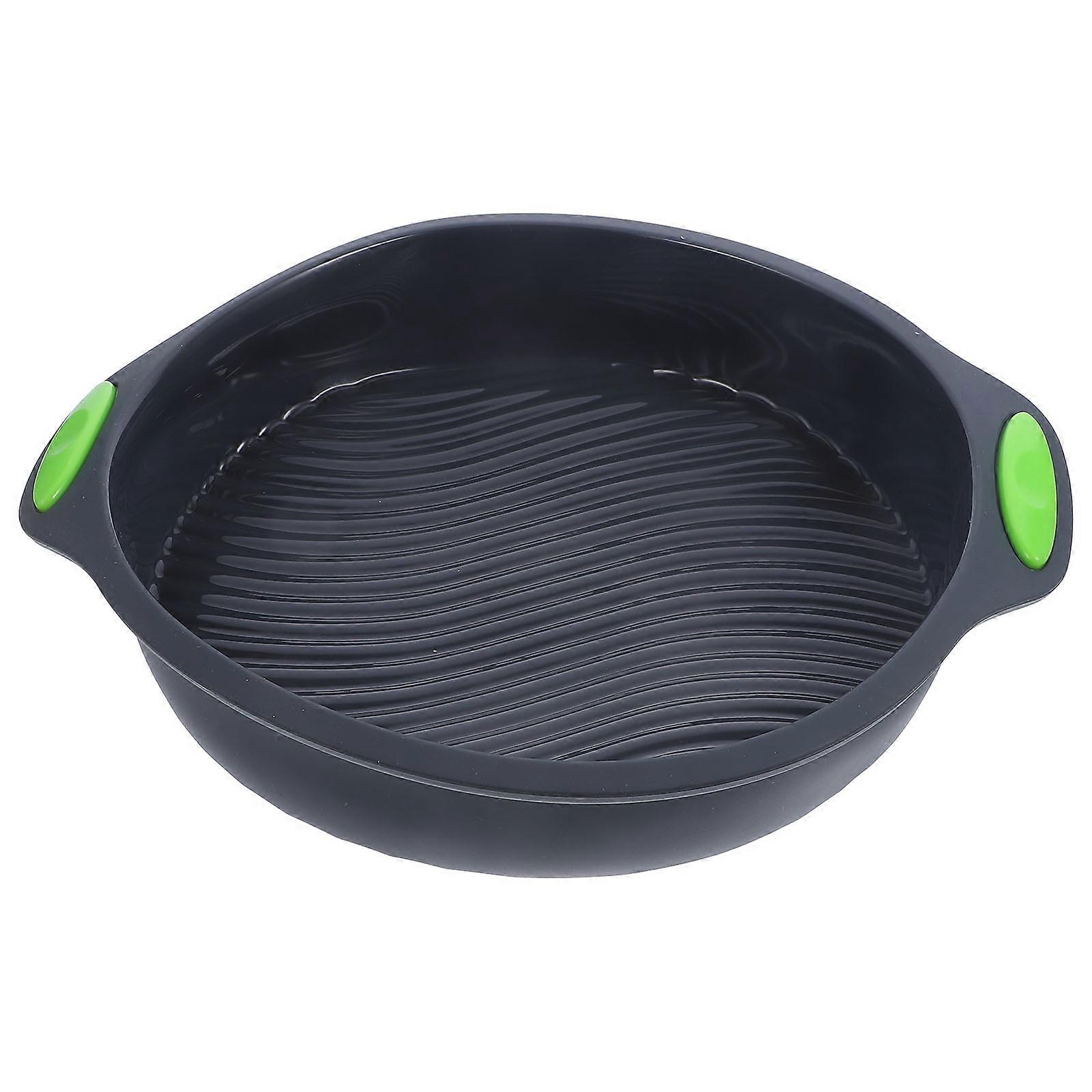 Baking Tray Grey for Baking Use High Temp Resistant Easy Cleanup Longevity