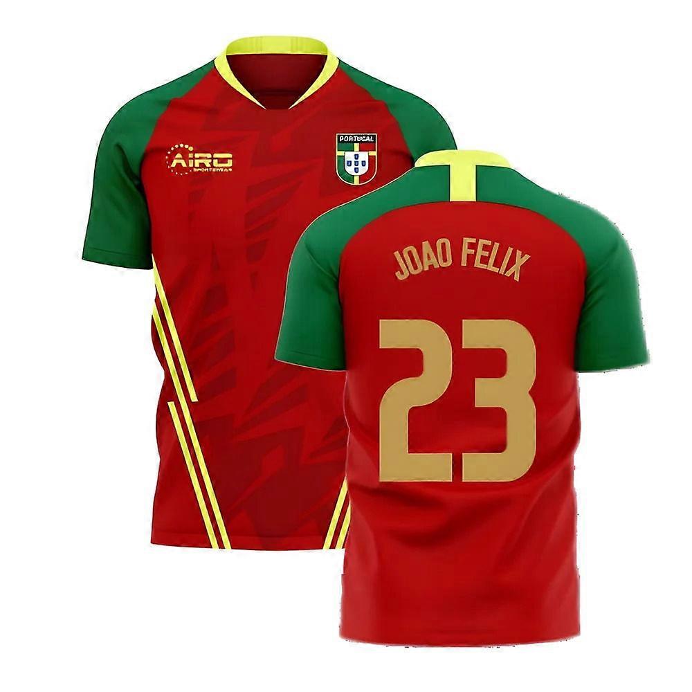 Portugal 2025-2026 Home Concept Football Kit (Airo) (Joao Felix 23)