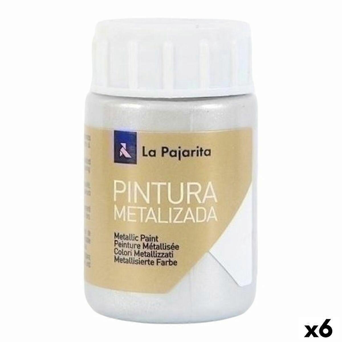 Paint La Pajarita Silver 35 ml (6 Units)