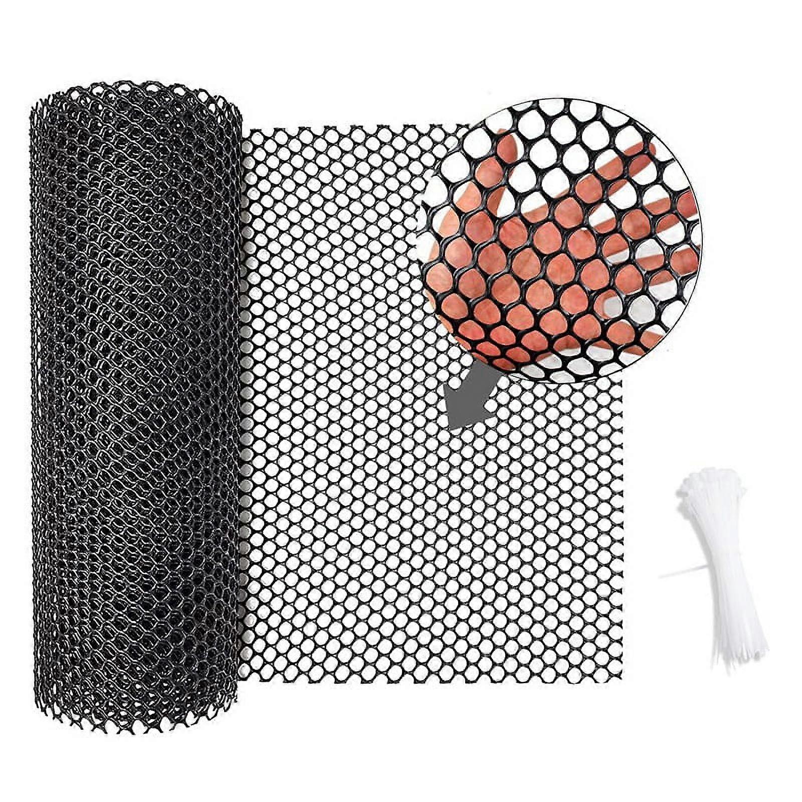Plastic Chicken Wire Fence Mesh,Fencing Black