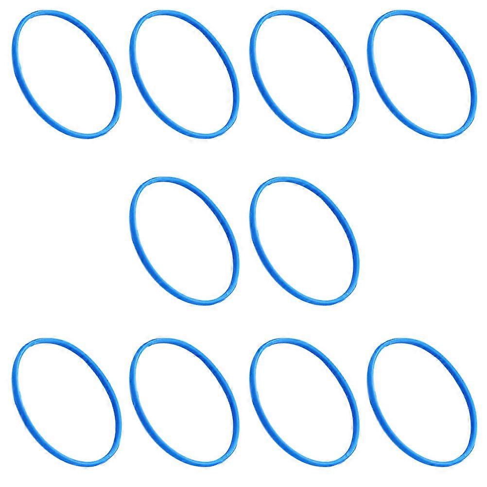 Professional Microphone Grille Ring 10Pcs Round Rubber For Live Performance Musicians 4x4cm Protective Accessory