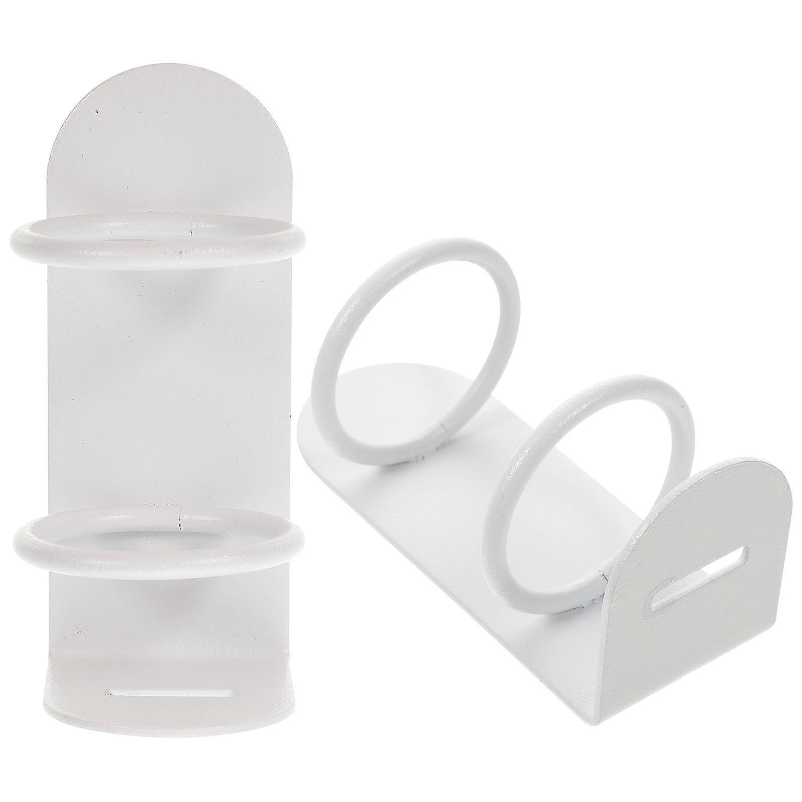 Iron Wall Mounted Electric Toothbrush Holders for Bathroom Storage 8Pcs