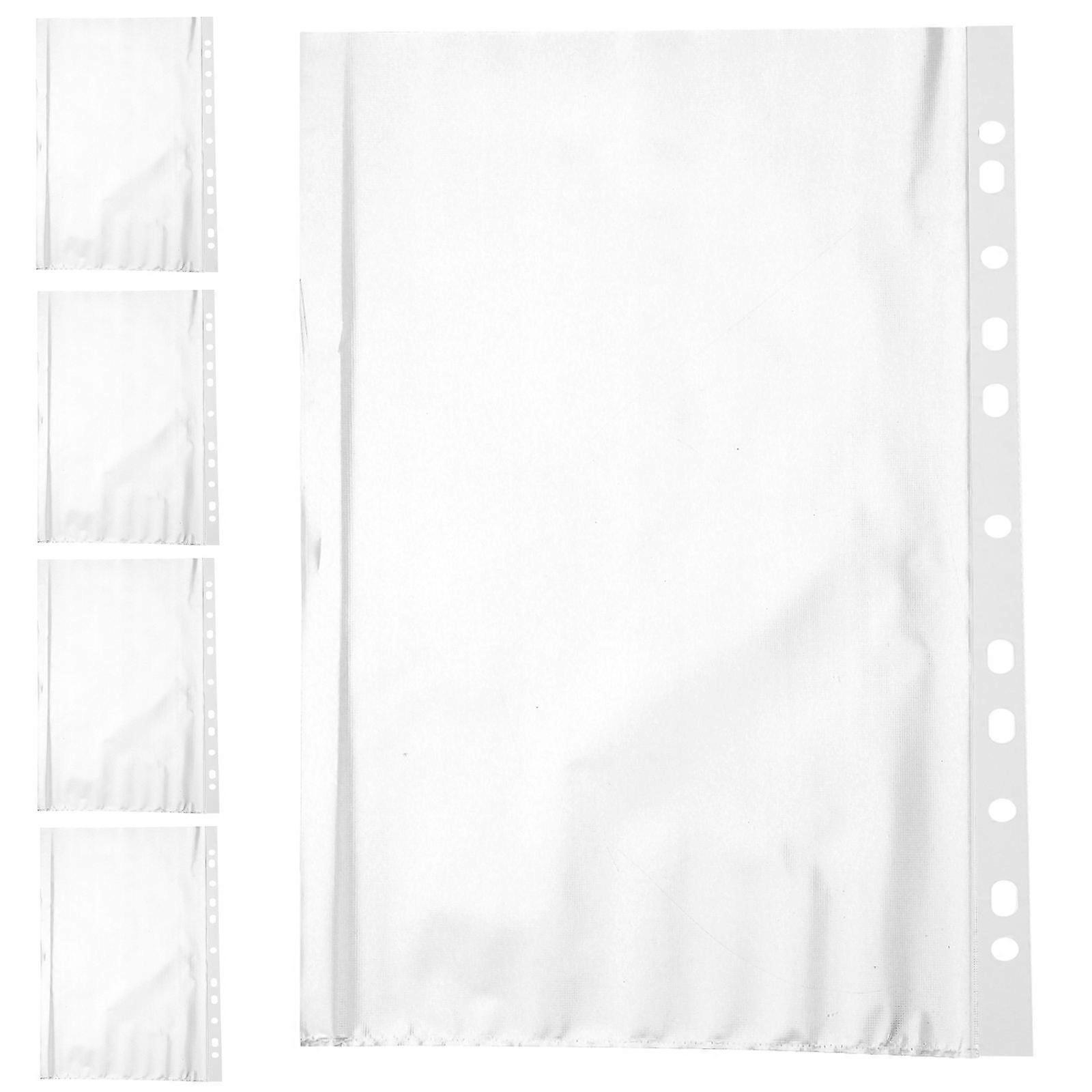 File Binder Creative Document Folders Home Use Rectangular Loose-Leaf Design 200Pack