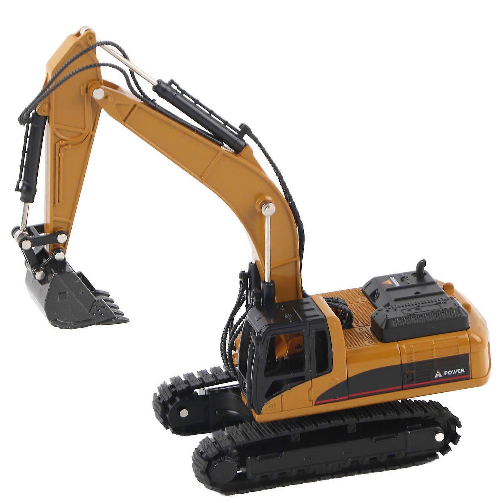 1:50 Alloy Excavator Model Engineering Construction High Simulation Car Vehicle Toy
